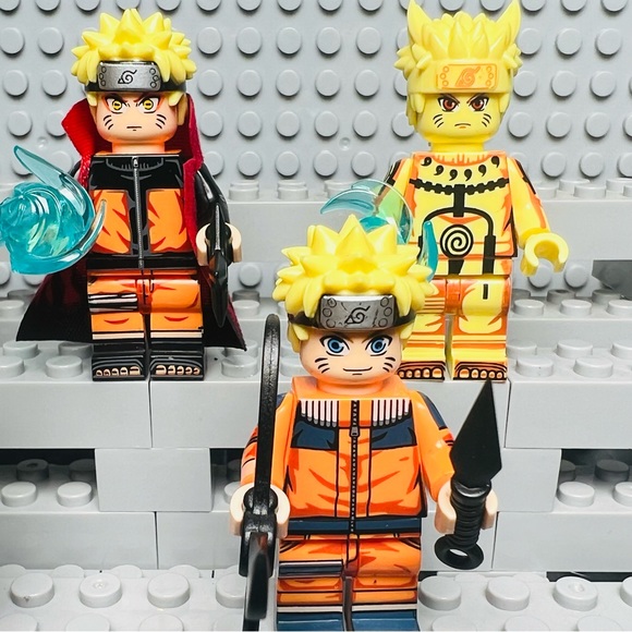 5Pcs Naruto Uzumaki Custom Minifigure - Picture 5 of 6